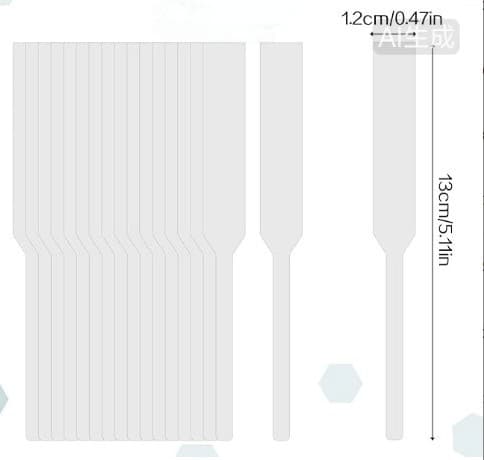 Cross-border hit perfume test paper, scented paper, diffusion cards for essential oil testing