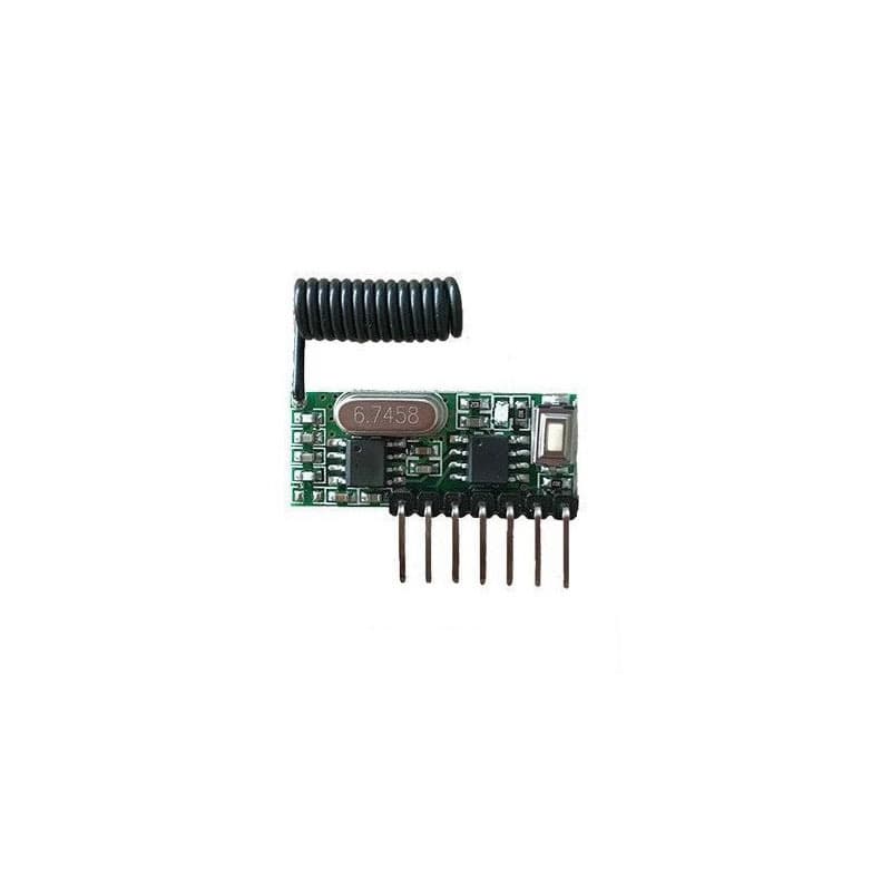 433M wireless decoding receiver module learning code 4-channel intelligent switch serial port output intelligent remote control switch