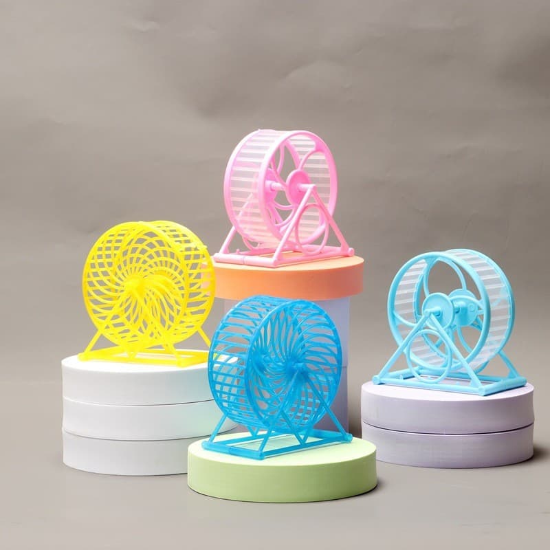 Hamster Ball Running Ball Silent Running Wheel Roller Runner Treadmill Sports Roller Ball with Bracket Small Toy Large Size