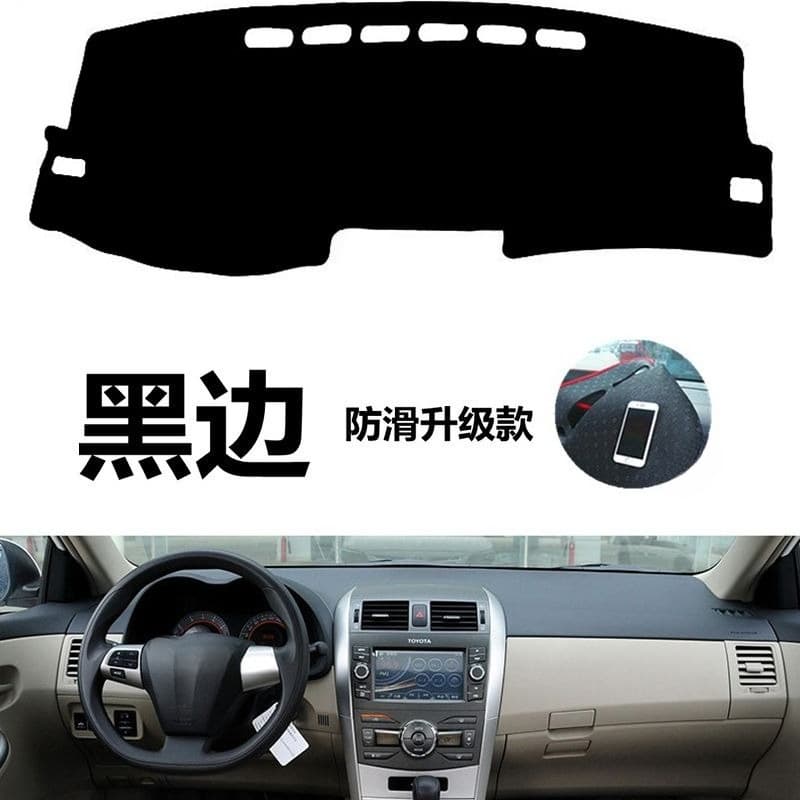 Custom Dashboard Cover Sunshade Mat Non-Slip Pad for 2007-2013 Toyota Corolla