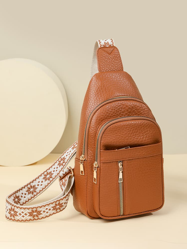 Women's Bag Feel Shoulder Bag Crossbody Bag Fashion Women's Bag Premium New Style PU Waist Bag Autumn Winter Retro 2025