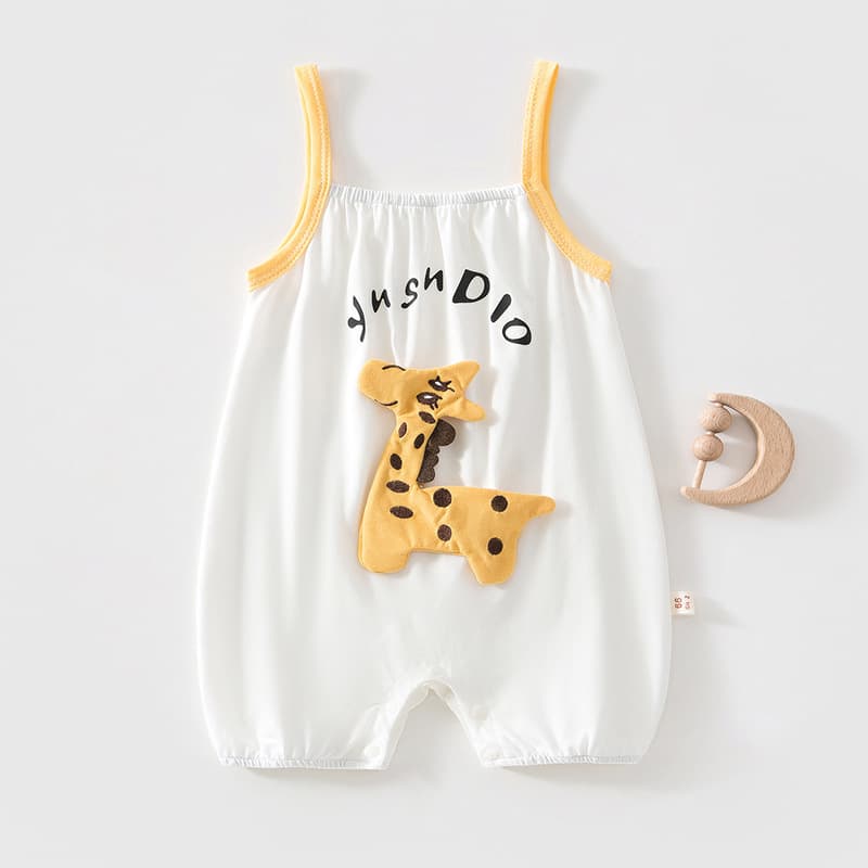 Baby sling summer newborn baby clothes lightweight and comfortable summer super cute onesie