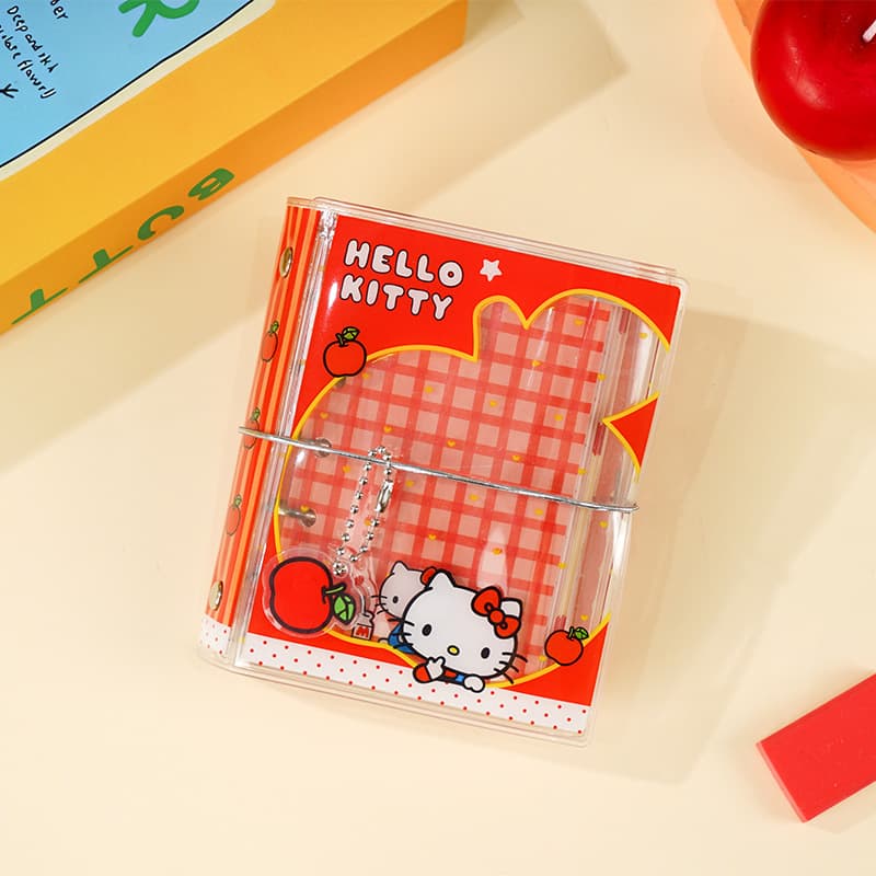 Yuemu new product Hello Kitty pvc loose-leaf book cute girl storage mini portable notebook M5 handbook