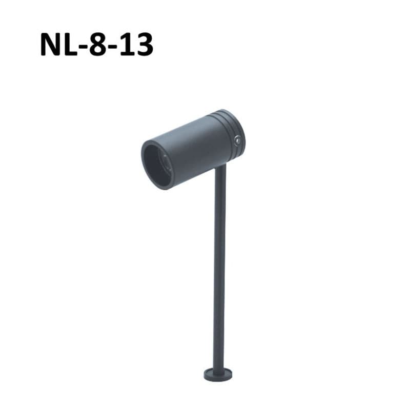 1W vertical pole spotlights for jewelry display cabinets, adjustable-height lights for gold/jewelry/watch showcases.