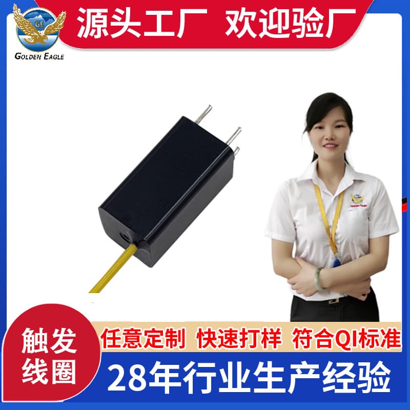 Direct sales of photography flash trigger coils, strobe lamp high-voltage packs, and high-voltage trigger circuit coils for hair removal devices.