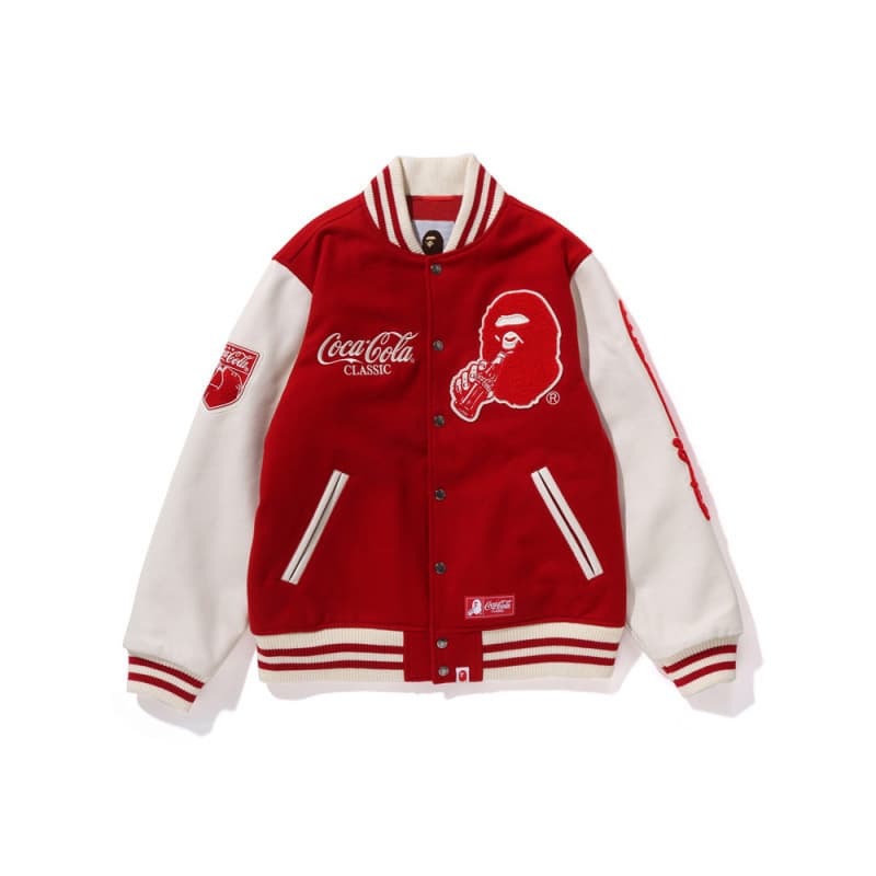 Cross-border foreign trade dropshipping trendy brand BAPE ape-headed shark autumn and winter baseball uniform for men and women loose and versatile cardigan jacket