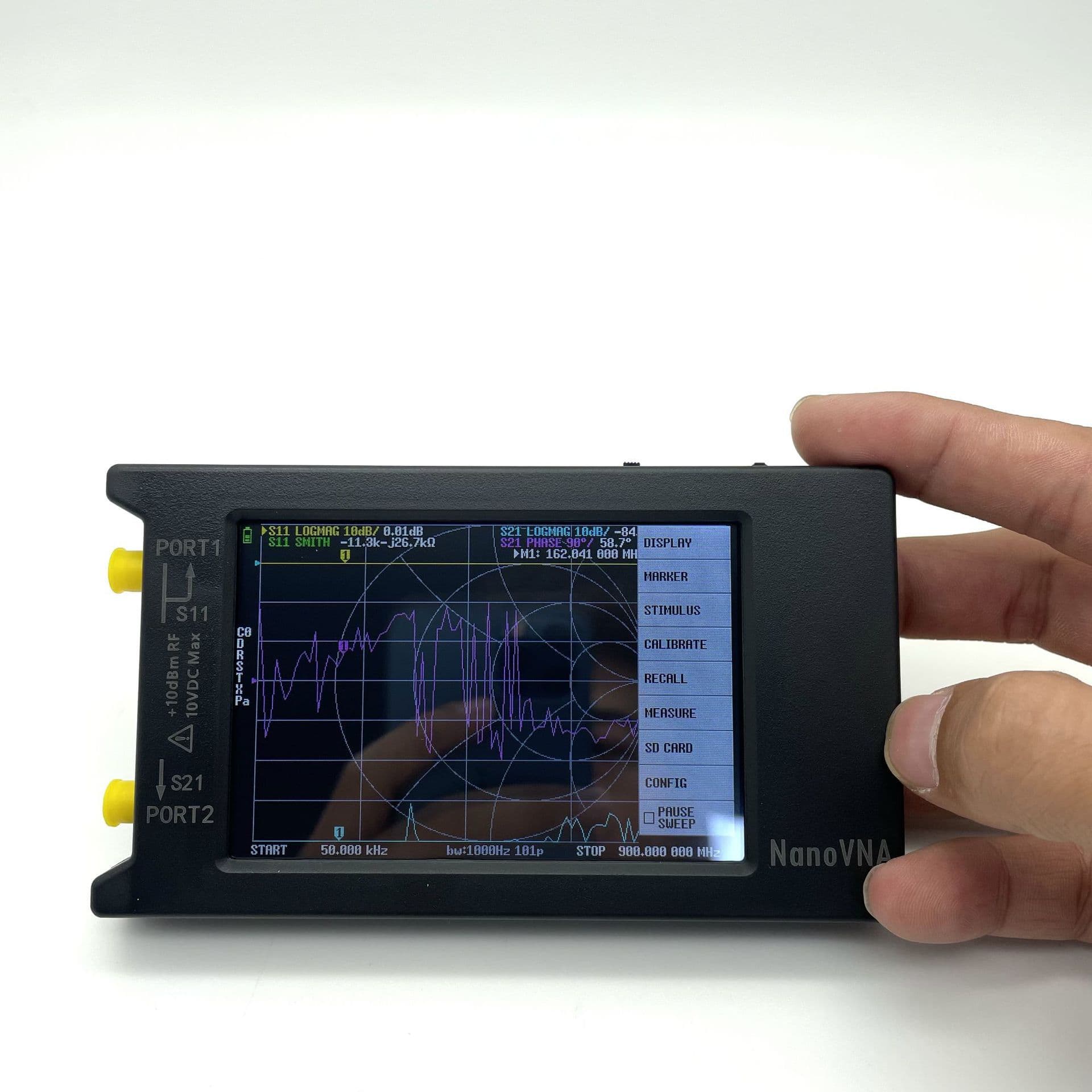 NanoVNA H4 Vector Network Analyzer Antenna Analyzer Shortwave MF HF VHF UHF Talent