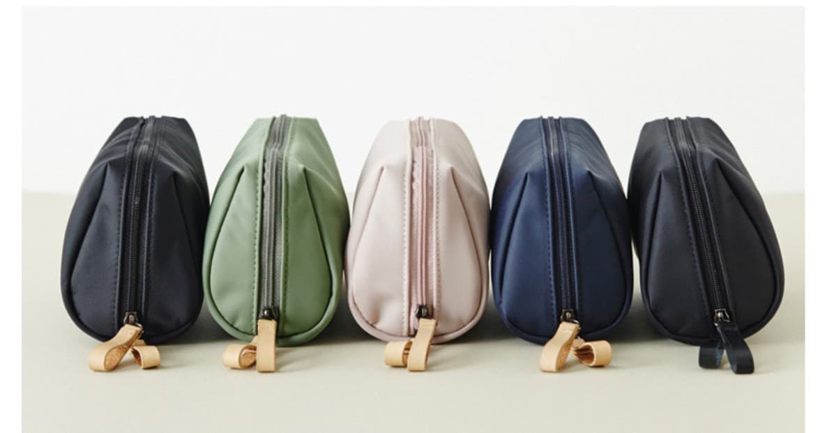 Ins style portable cosmetics storage bag mini cosmetic bag small travel lipstick makeup bag coin purse stationery