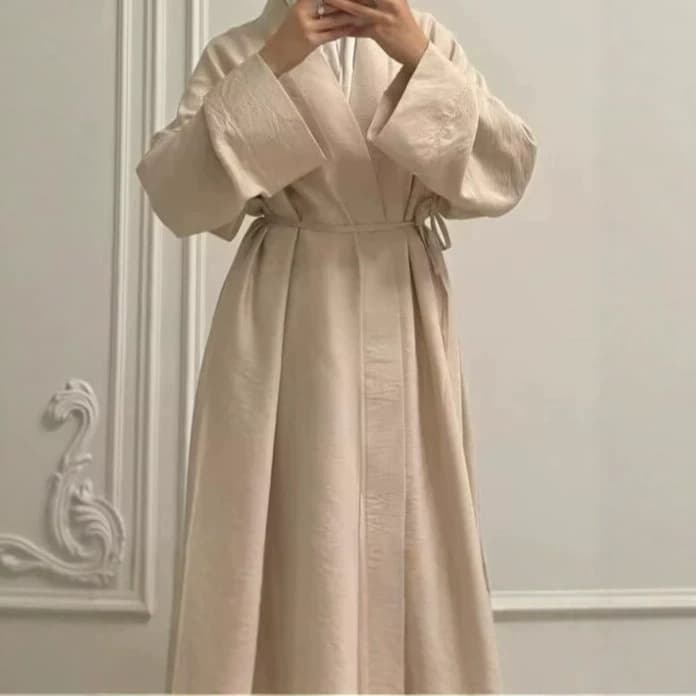 Women's Fashion Elegant Cardigan Jacket Long Dress Loose Solid Color Pants Two-Piece Set Cross-Border Stock K116