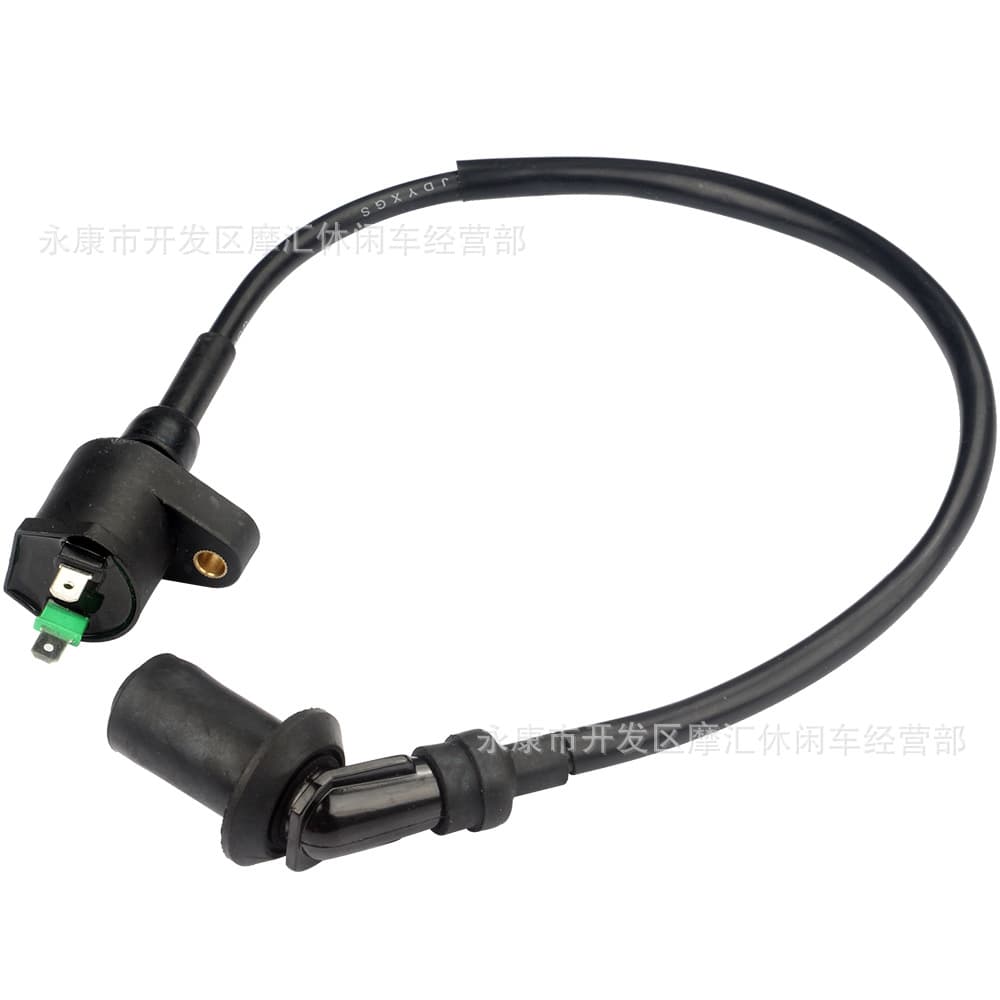 Motorcycle ATV Sand Buggy Pedal Assist GY6 50 125 150CC Elbow High Voltage Coil CDI Ignition Coil