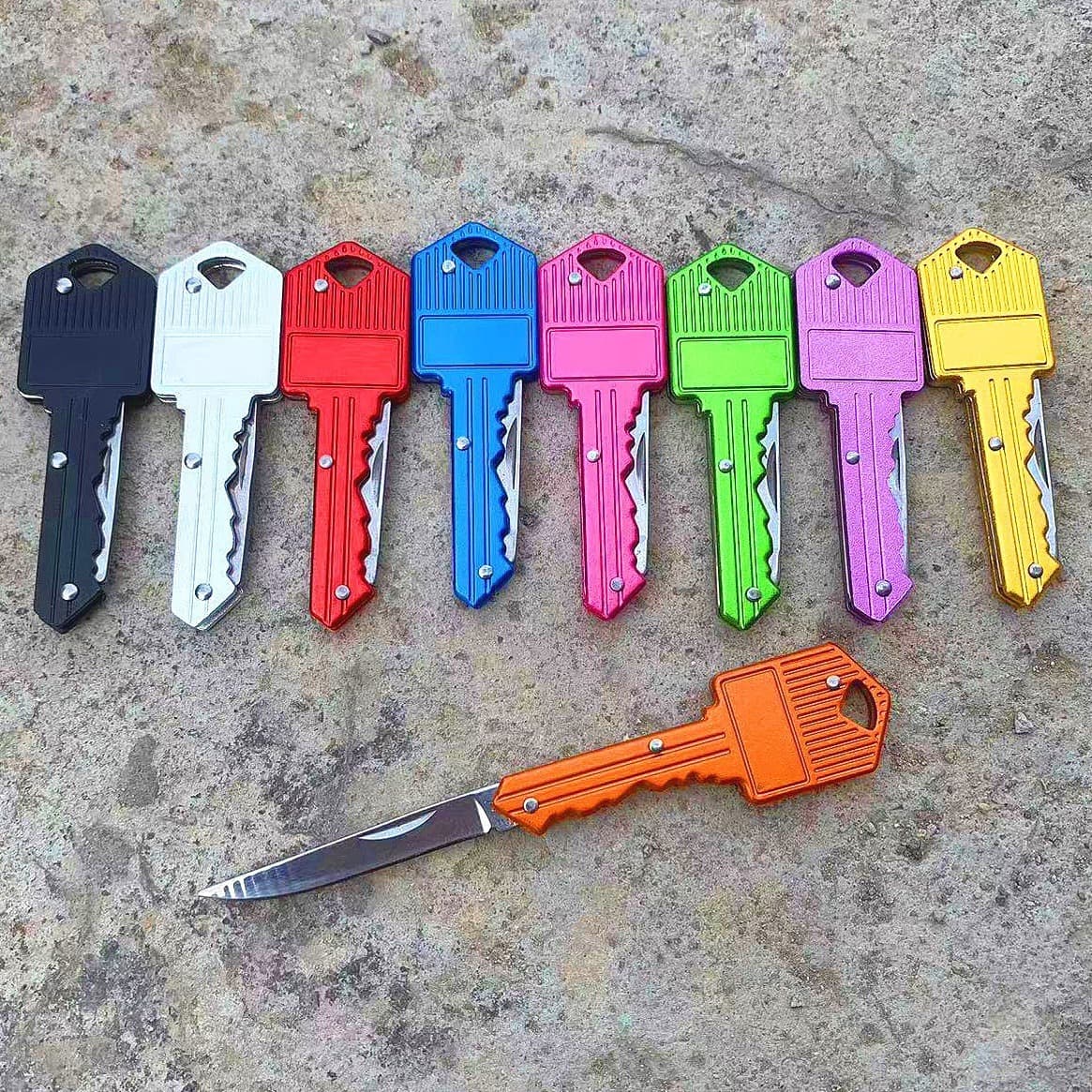 Outdoor Self-Defense Folding Knife Multi-Function Key Knife Wilderness Survival Pocket Knife Mini Swiss Army Knife Fruit Knife