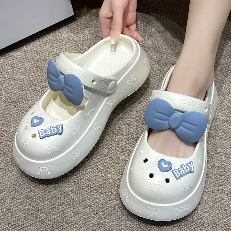 Clog Shoes Women Mary Jane Slippers Summer Casual Home EVA Slippers Wholesale
