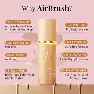 Color Changing Foundation 4-in-1 Long-Lasting Non-Fading Lightweight Concealing Foundation 30g