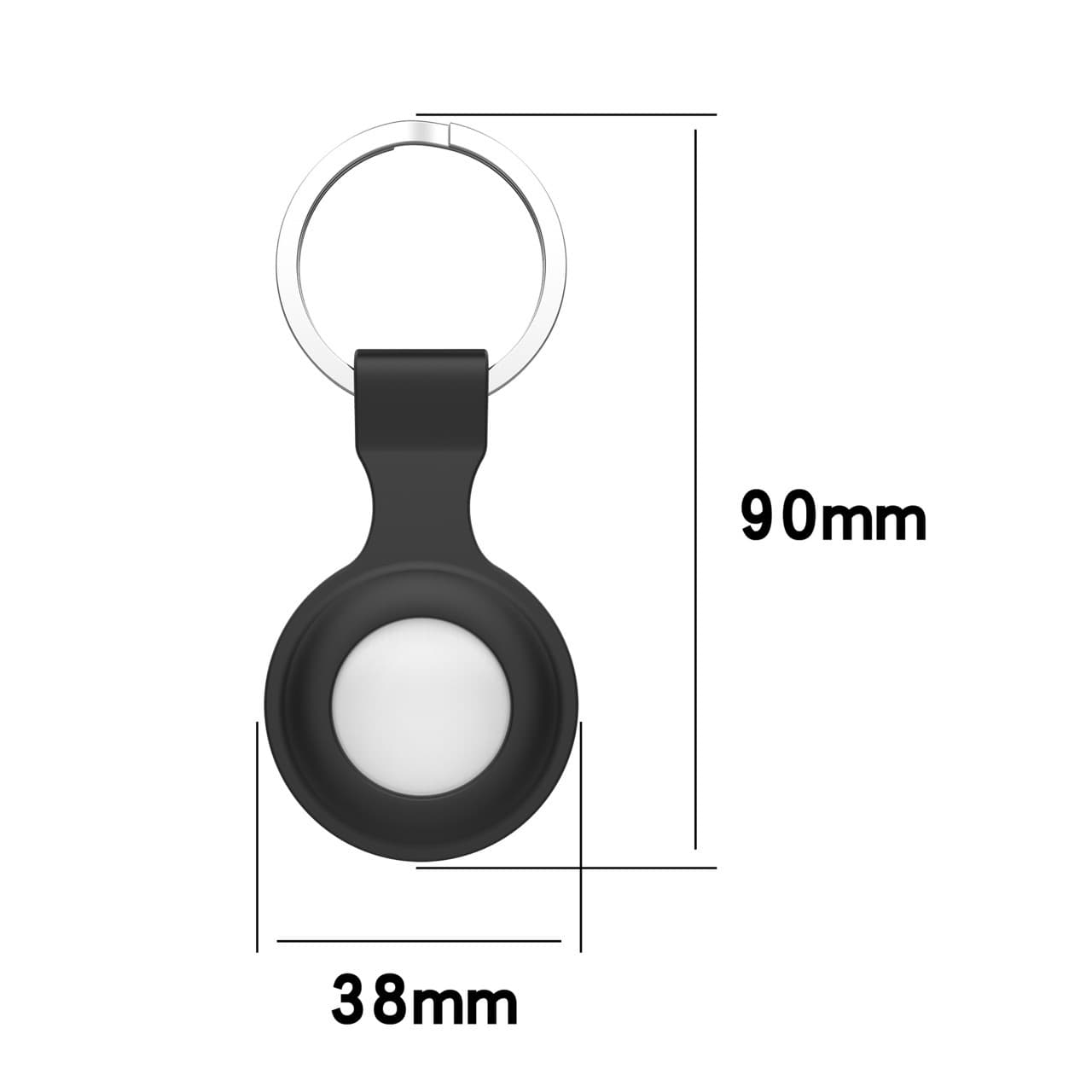 Compatible with Apple AirTag Protective Case, Silicone AirTag Protective Case for Apple Tracker