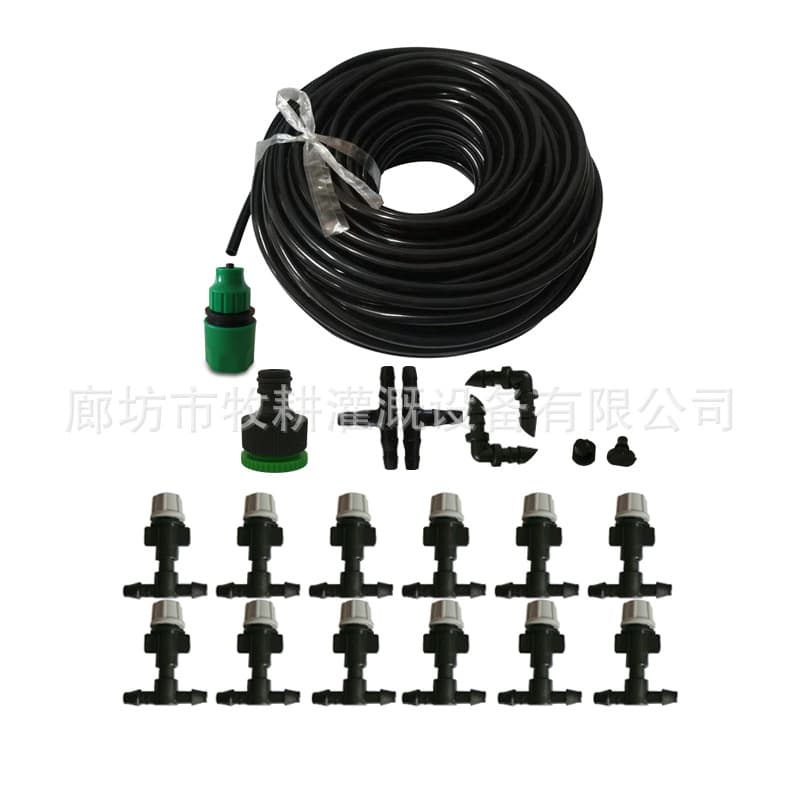 10M 12 Sprinkler Atomizing Automatic Watering Device Cooling Spray Sprinkler System Agricultural Irrigation Equipment
