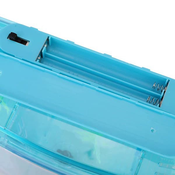 1 Set Color: Purple Material: Acrylic Aquarium Fish Tank Led Acrylic Three-Part Breeding Partition