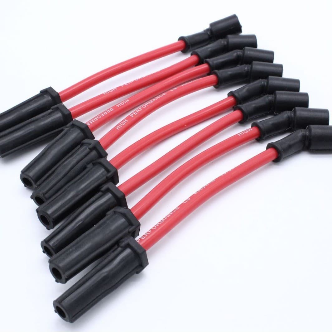 10.5mm LSx LS1 LS2 LS3 LS6 LS7 Chevrolet Universal Spark Plug Wires Straight Boot