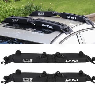 Cross-border Car Roof Rack Soft Pad, Foldable Roof Rack Crossbar, Surfboard Luggage Soft Pad for Sedans and SUVs