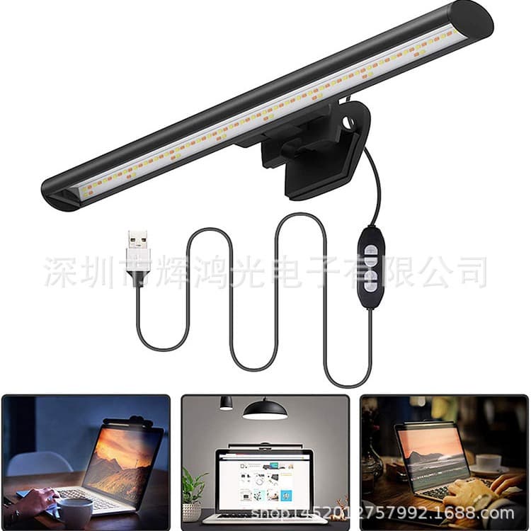 Factory Direct Drop Shipping Computer Monitor Light Bar LED Eye-Caring Ambient Light Asymmetric