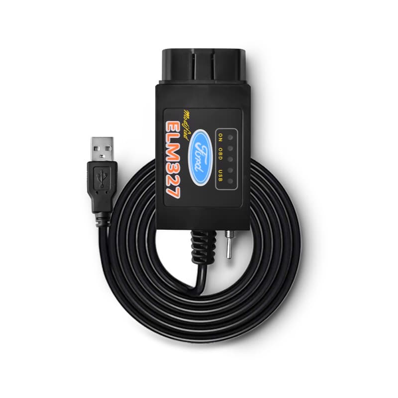 ELM327 USB 25K80 FT232RL For ford FoCCCus Cable with switch brush hidden