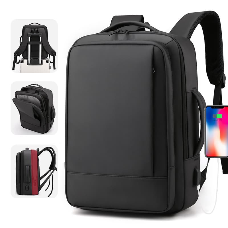 Business Men's Backpack, Expandable Backpack, Stylish Export Backpack, Men's Commuter Laptop Bag