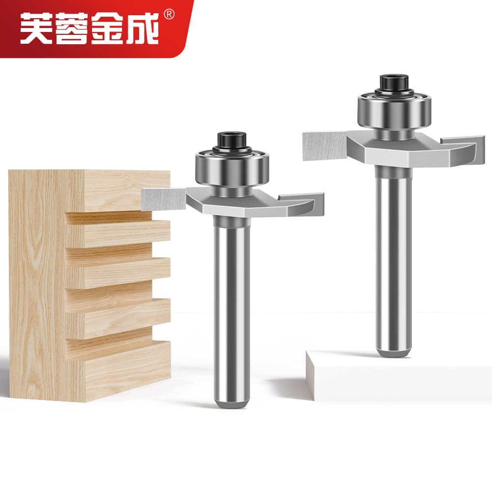 High Quality Carbide Milling Cutter For Woodworking 4 Cutting Edges T-shaped Slot Design