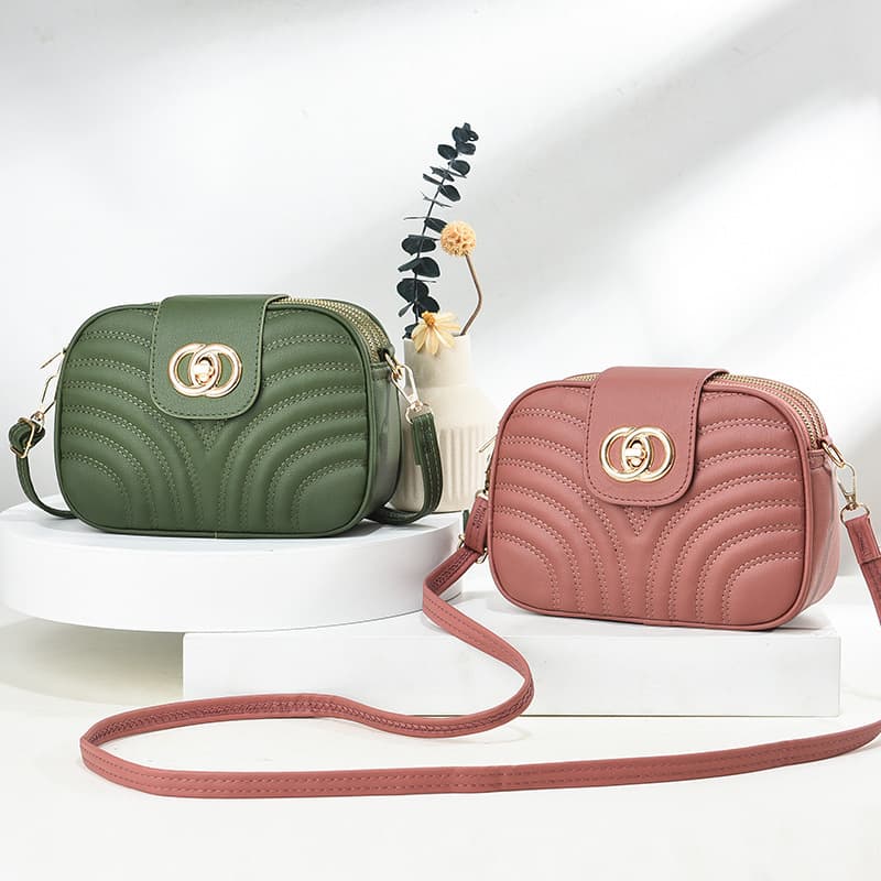 Fashionable Large Capacity Versatile Women's Crossbody Bag New Street Vendor Goods Ladies Handbag Pu Leather Shoulder Bag
