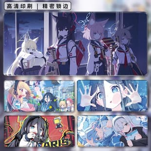 Azur Lane Mouse Pad Extra Large Gaming Anime E-Sports Office Computer Desk Pad Anti-Slip Thickened Keyboard Mat