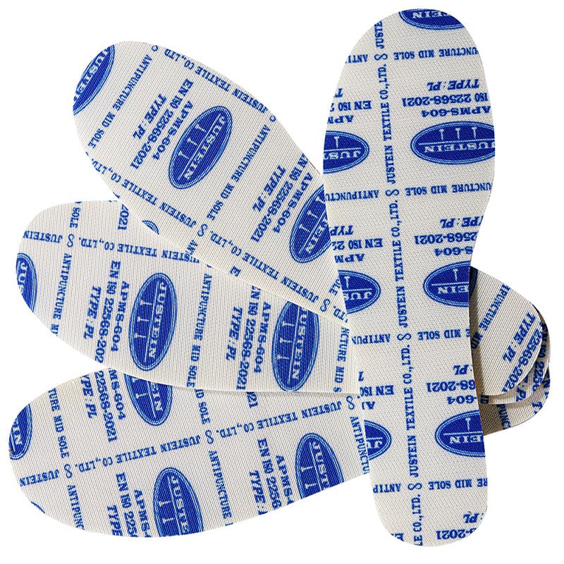 Shoe anti-puncture midsole fabric, high-density puncture-resistant material, can be bonded with insoles