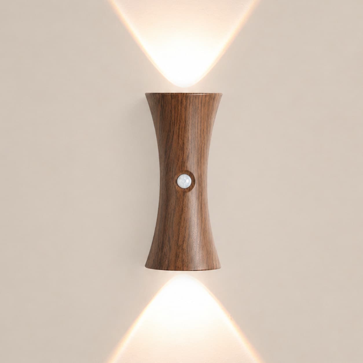 Cross-border Exclusive Hourglass Wall Lamp Night Light Human Body Induction No Wiring Required Magnetic Base Dimmable