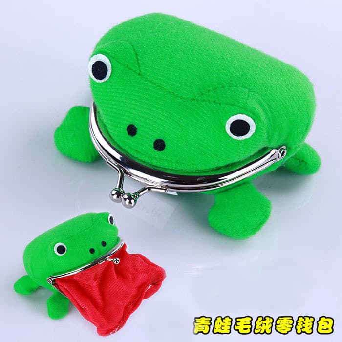 Gift Frog Women's Small Bag Small Purse Boys Coin Purse Wholesale Children's Bag Universal Wallet Pendant