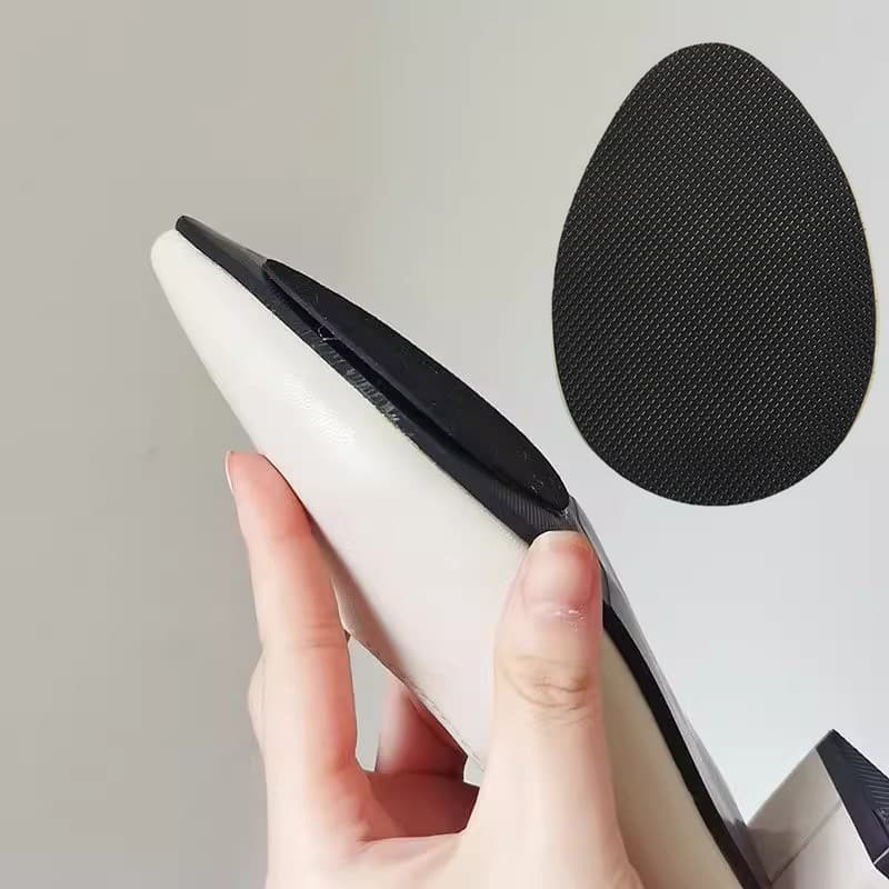 Sole stickers, non-slip and wear-resistant shoe stickers, genuine leather sole protection stickers, silent high-heeled shoes anti-wear stickers, self-adhesive forefoot stickers
