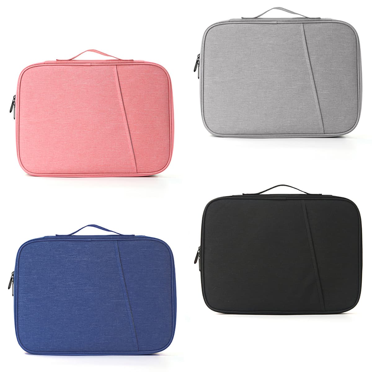 Cross-border simple ipad computer bag, lightweight lined tablet liner bag, waterproof portable portable tablet storage bag