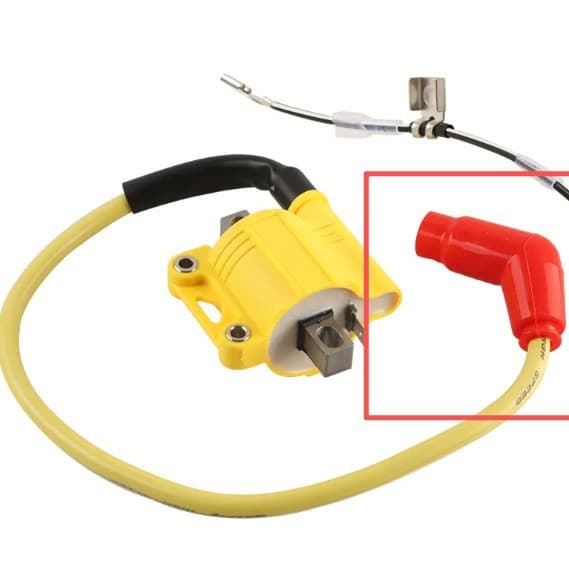 Motorcycle Parts Men's Motorcycle EFI Ignition Coil with Silicone Cap
