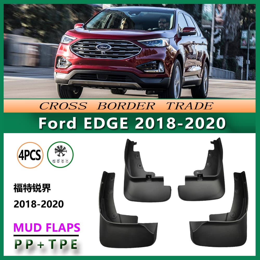 Suitable for 18 Ford Edge Mudguards Ford Edge Mudguard Leather Car Front and Rear Tire Accessories Cross-Border