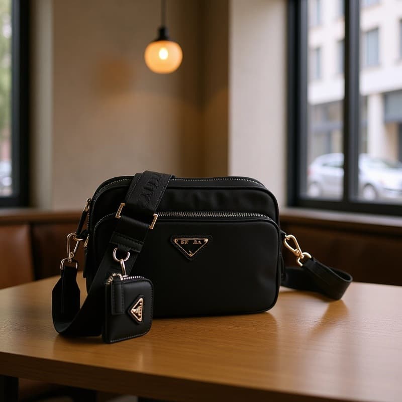 Cross-border Men's Saffiano Leather Crossbody Messenger Bag 2VH170 Drop Shipping Men's Bag Crossbody Bag