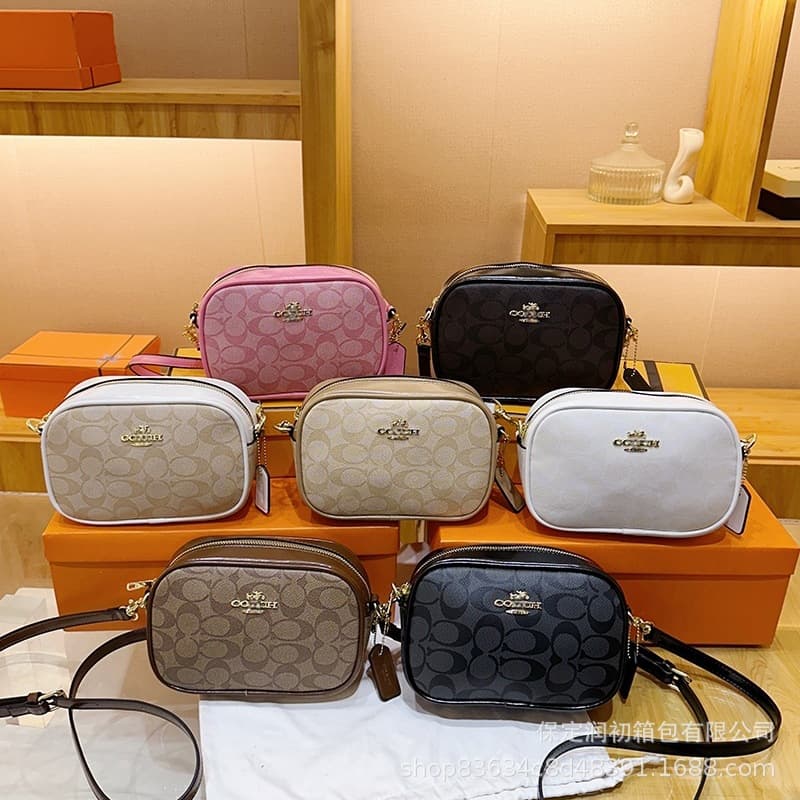 Koujia Vintage Retro Mini Camera Bag Cross-Border New Large Capacity Commuter Fashion Versatile Shoulder Crossbody Bag for Women