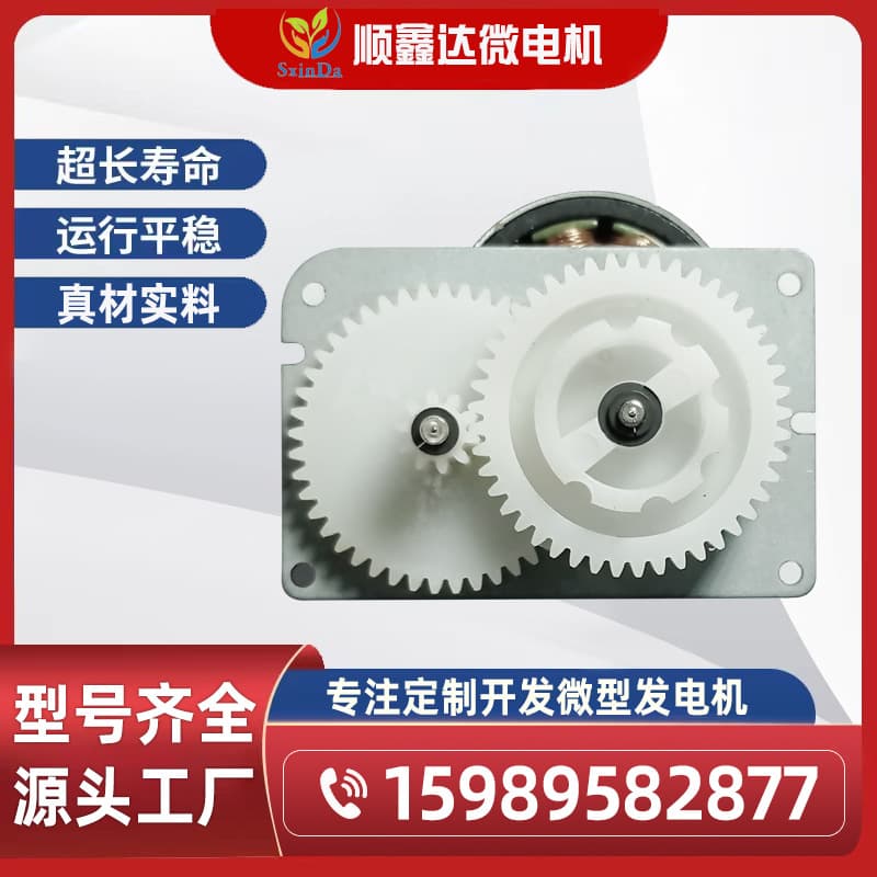 Miniature generator/hand-cranked flashlight generator/2W generator