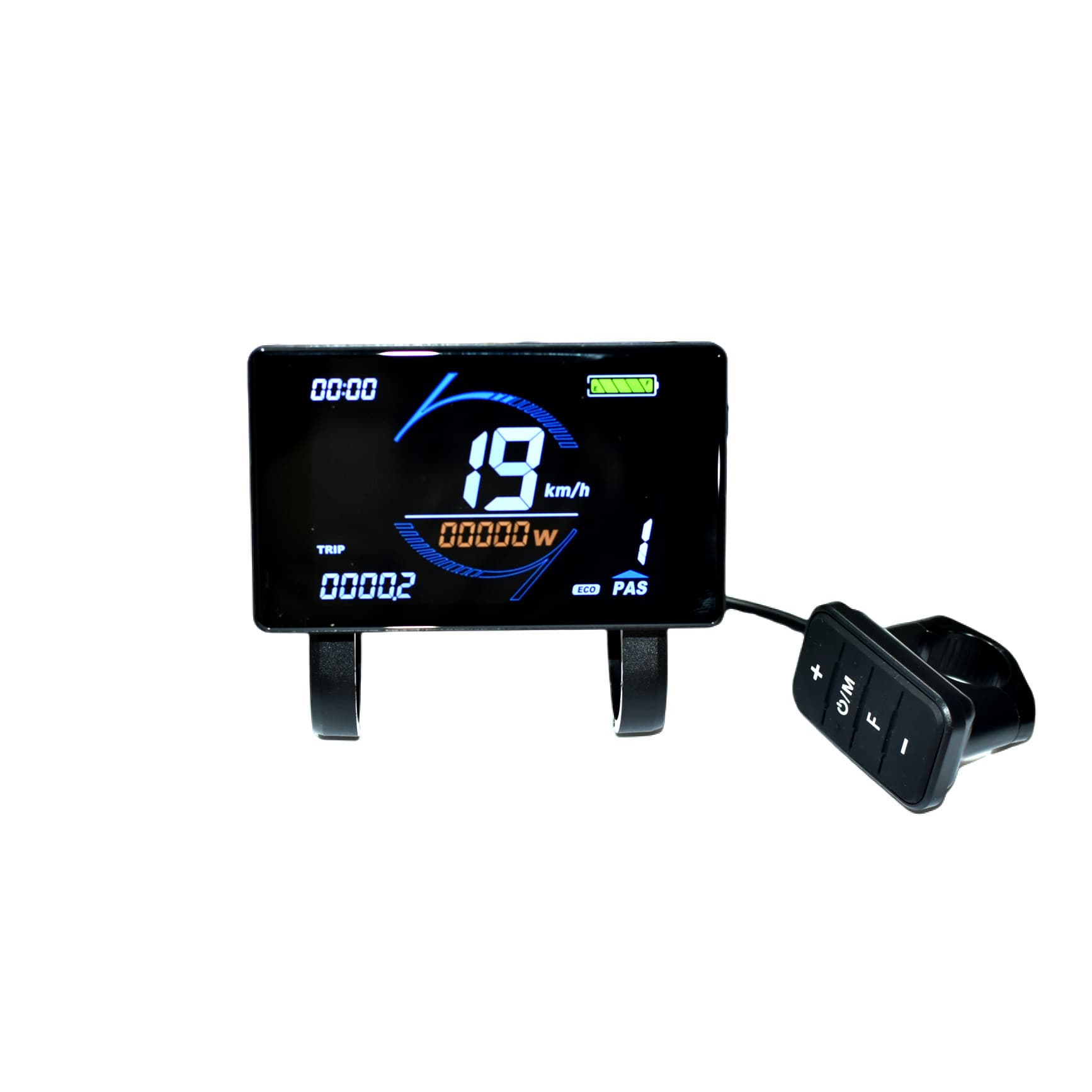 24V-72V electric bicycle scooter lithium battery LCD color screen meter horizontal screen T7S.