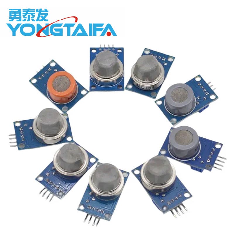 MQ Series Kit MQ-2 to MQ-135 9 Gas Sensor Modules (MQ-2/3/4/5/6/7/8/9)