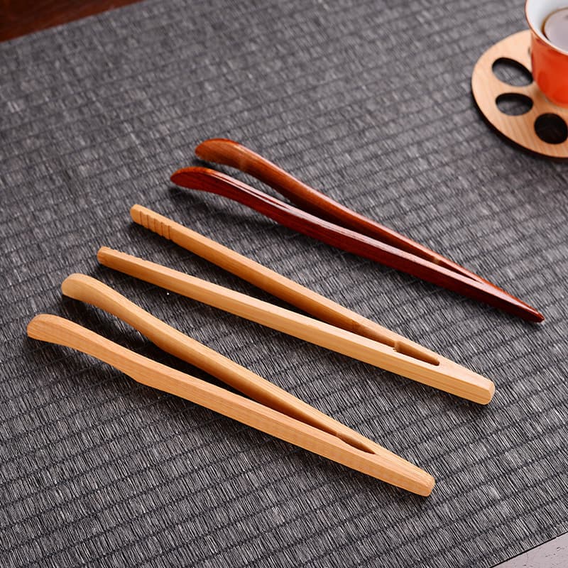 Bamboo Tea Tweezer/Tongs, Curved Bamboo Clip, Tea Leaf Clip, Cup Clip, Household Tea Ceremony Accessories Wholesale