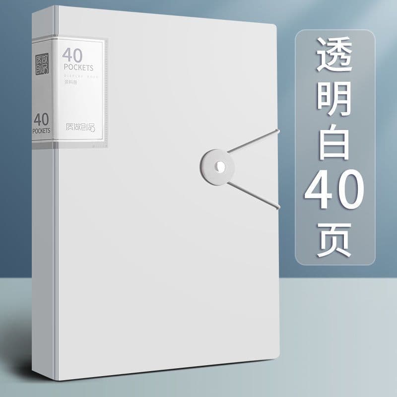 A4 Document Organizer Binder with Transparent Sheet Protectors for Office, Exam Papers, Medical Records, and File Storage - Wholesale