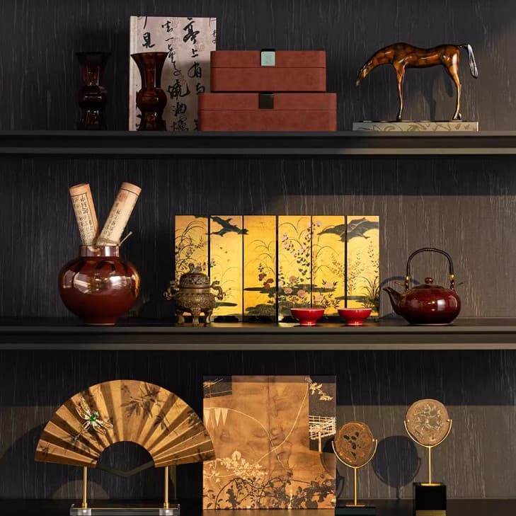 Yibeizi Song Dynasty Aesthetics Zen New Chinese Style Entryway Decoration Desktop Tea Room Showroom Artist Home Decoration