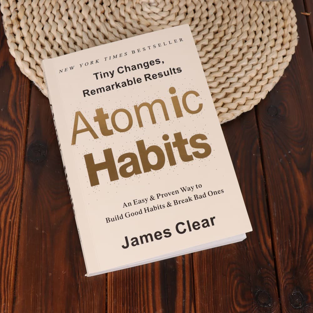 Atomic Habits English Edition, Building Good Habits, Breaking Bad Habits, Cross-border Drop Shipping, Labeling