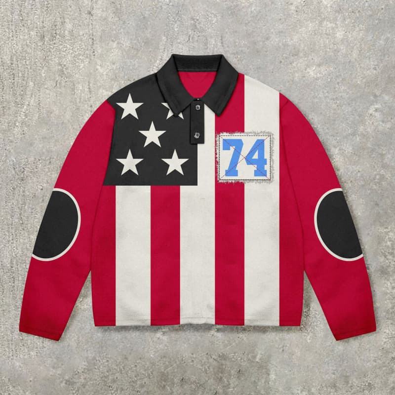 2026 American Trendy Brand Retro Y2K New Fashion Trendy 3D Print Polo Shirt Street Trendy Polo Shirt