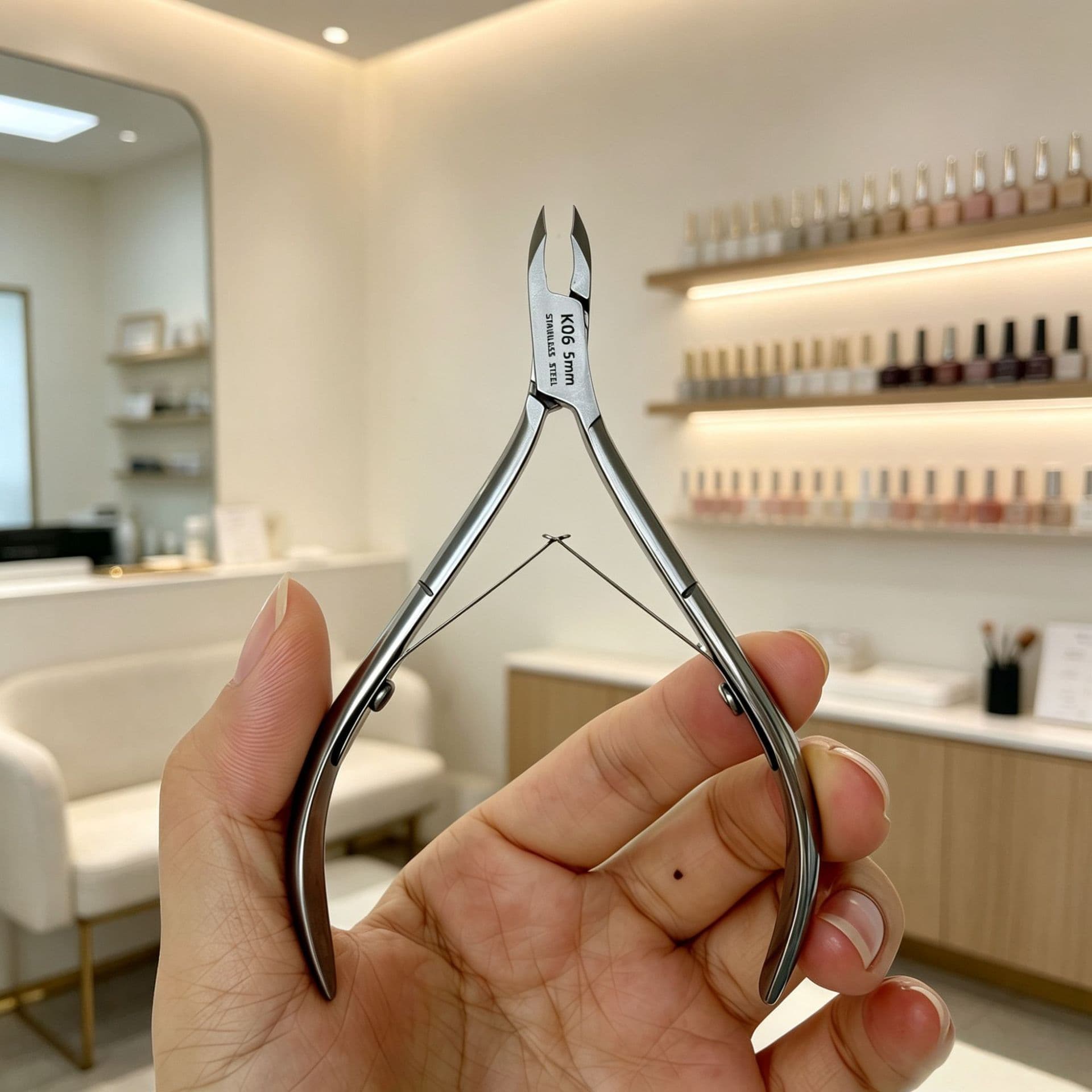 Easy to cut stainless steel D03 dead skin scissors K06 dead skin clippers nail clippers to remove dead skin barbs dead skin clippers manicure tools