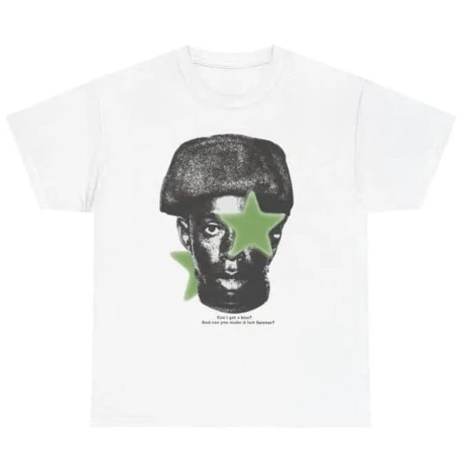 Cross-Border EU Size Men's Summer T-Shirt Western Singer Album Pattern T-Shirt, Unisex T-Shirt