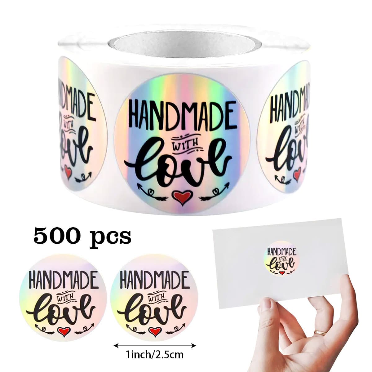 Amazon Best Seller Thank You Sticker, Cross-Border Trade Gift Packaging, Self-Adhesive Seal Sticker
