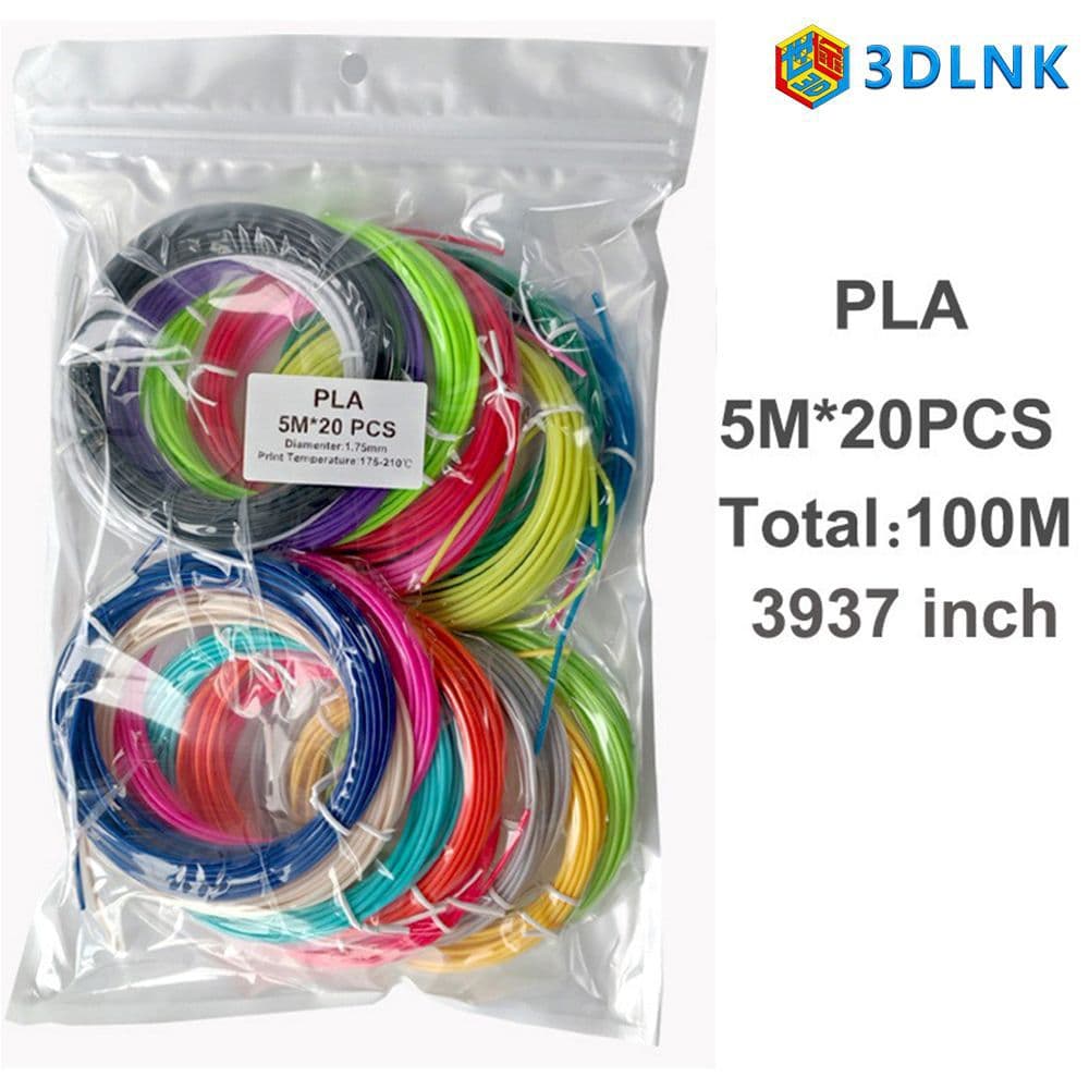 Factory self-sold 3D printing pen consumables PLA consumables for normal temperature printing pens 1.75mm vacuum packaging