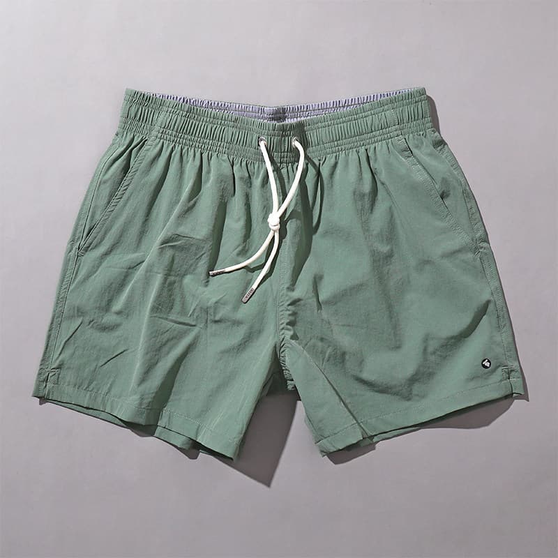 Men's Beach Shorts for Seaside Vacations, Quick-Dry Breathable Swim Trunks for Water Activities, Casual Everyday Wear, Three-Quarter Length Shorts